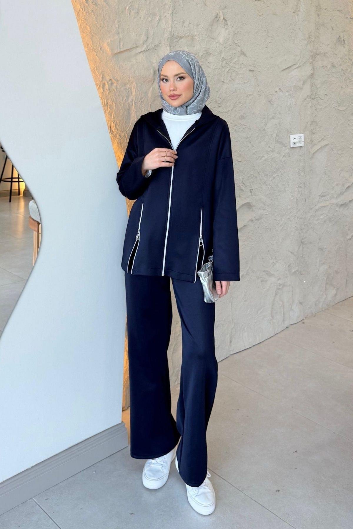 Fermuarlı Sucuba Takım Lacivert, Fiyatları 