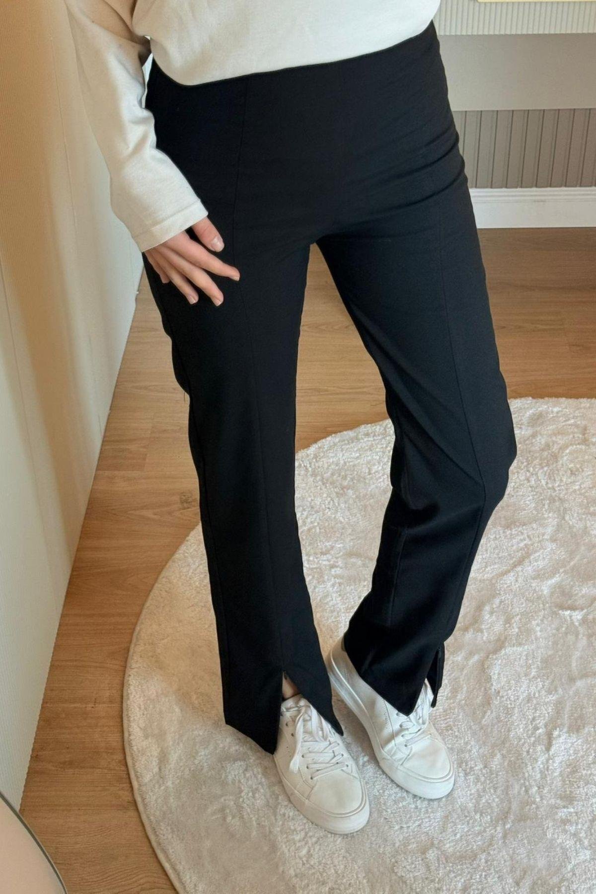 Fermuarlı Zra Pantolon Siyah, Fiyatları 