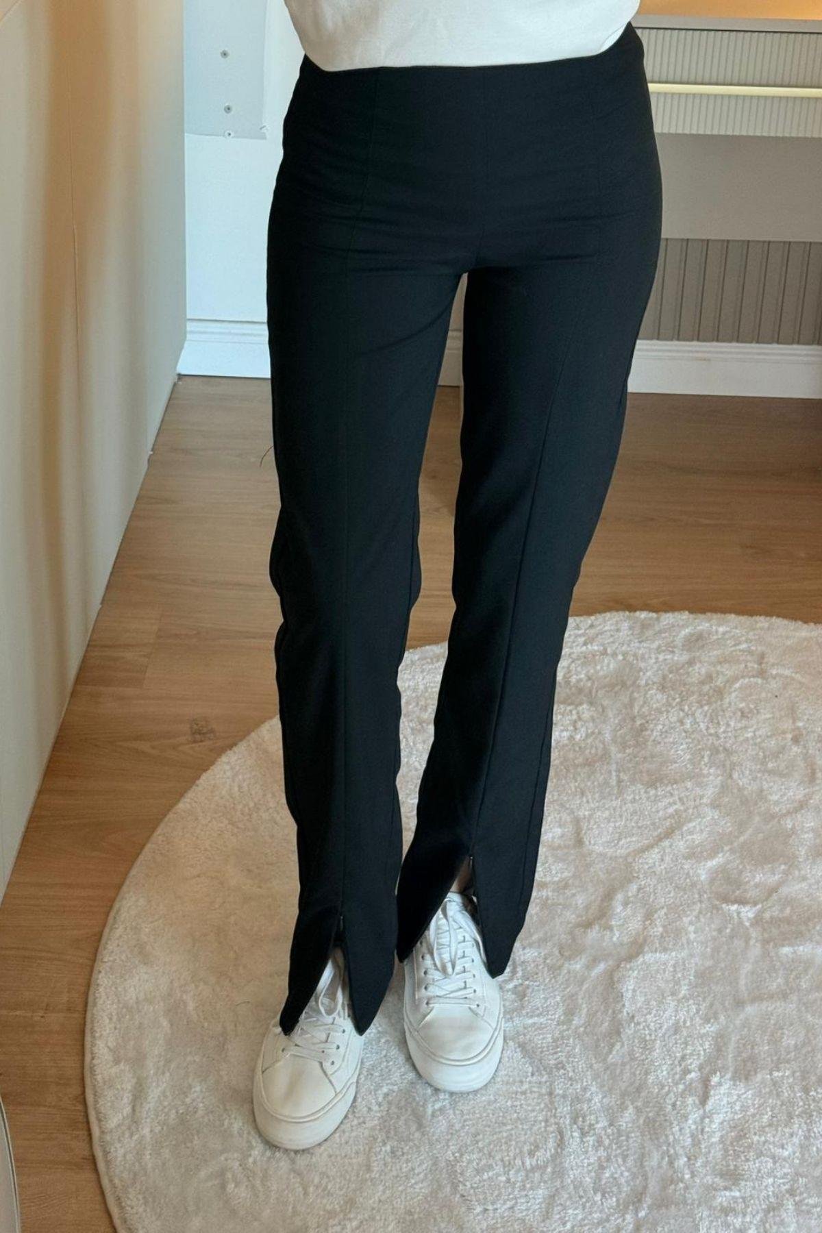 Fermuarlı Zra Pantolon Siyah, Fiyatları 