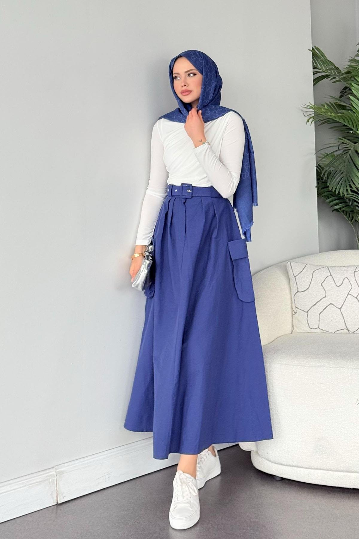 Fino Cepli Etek İndigo, Fiyatları Fino Cepli Etek indigo