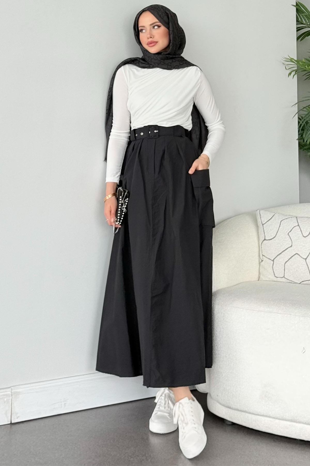 Fino Cepli Etek Siyah, Fiyatları Fino Cepli Etek Siyah