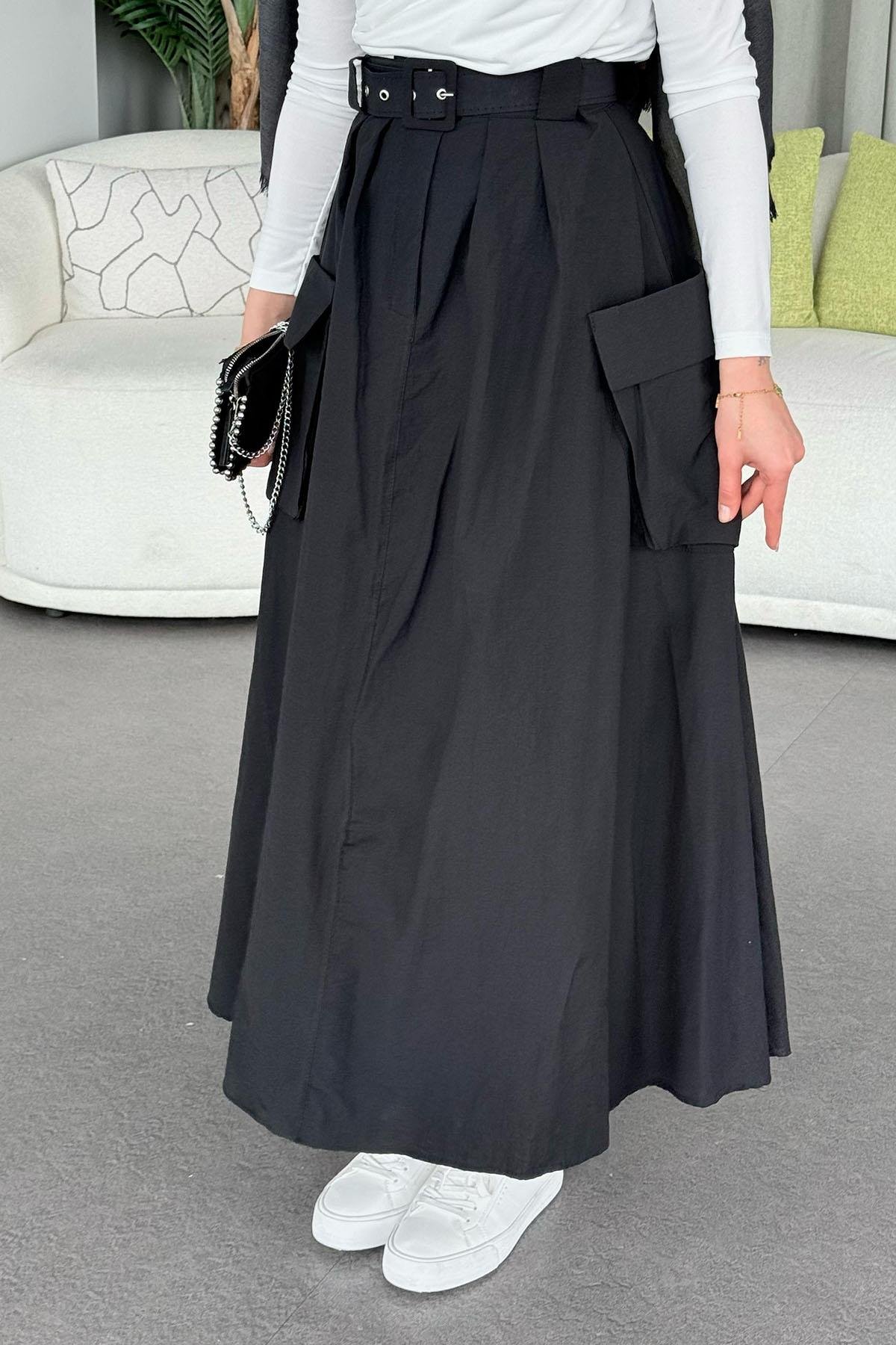 Fino Cepli Etek Siyah, Fiyatları Fino Cepli Etek Siyah