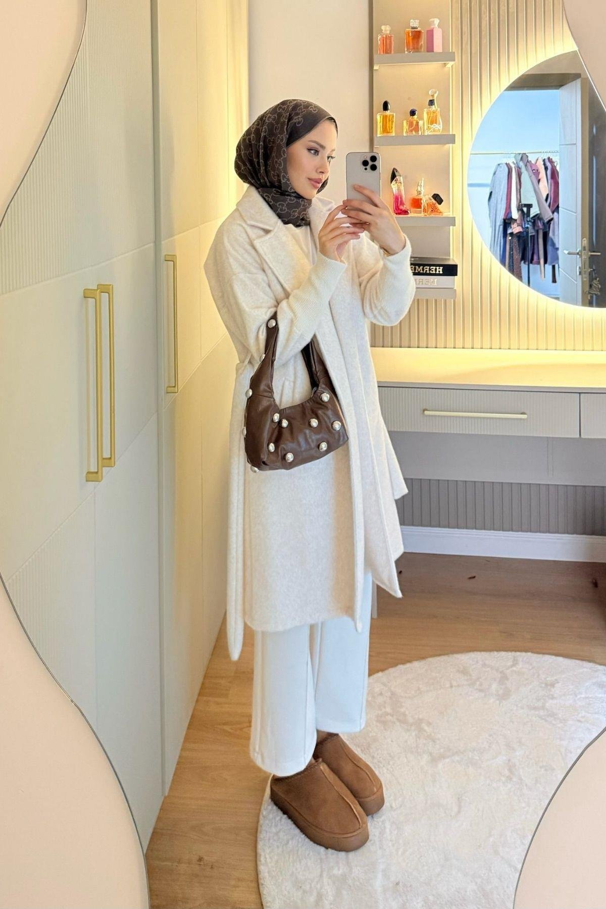 Fox Tay Tüylü Kap Ekru, Fiyatları 