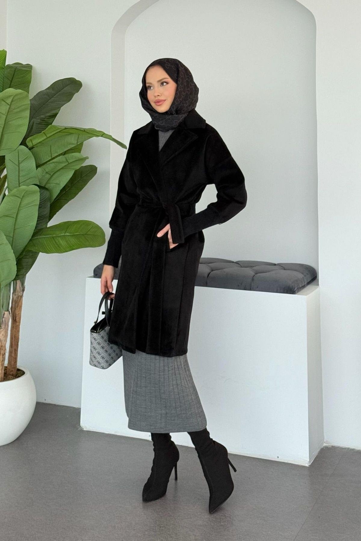 Fox Tay Tüylü Kap Siyah, Fiyatları 