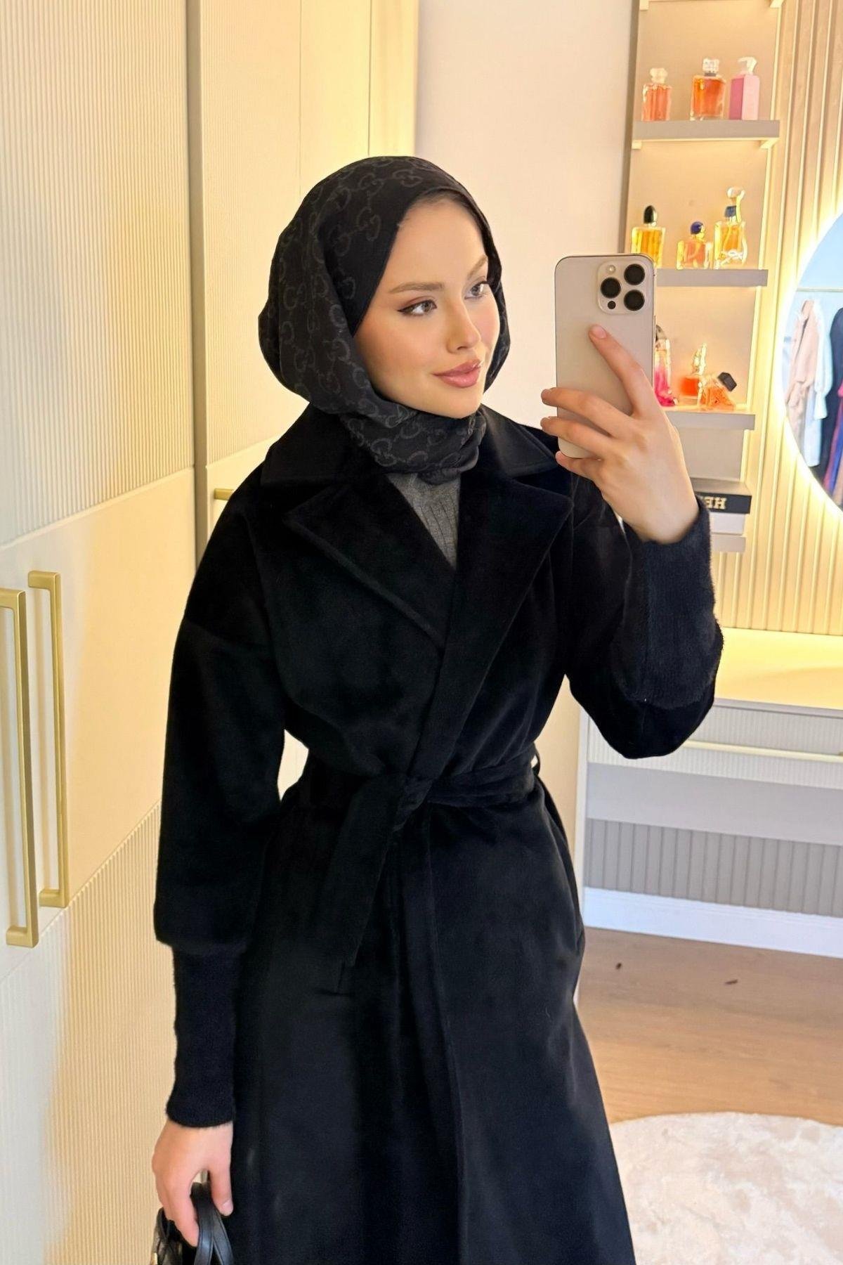 Fox Tay Tüylü Kap Siyah, Fiyatları 