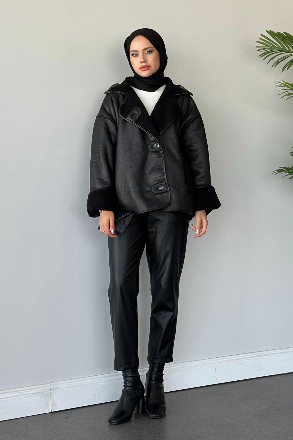 Garden Deri Ceket Siyah, Fiyatları 