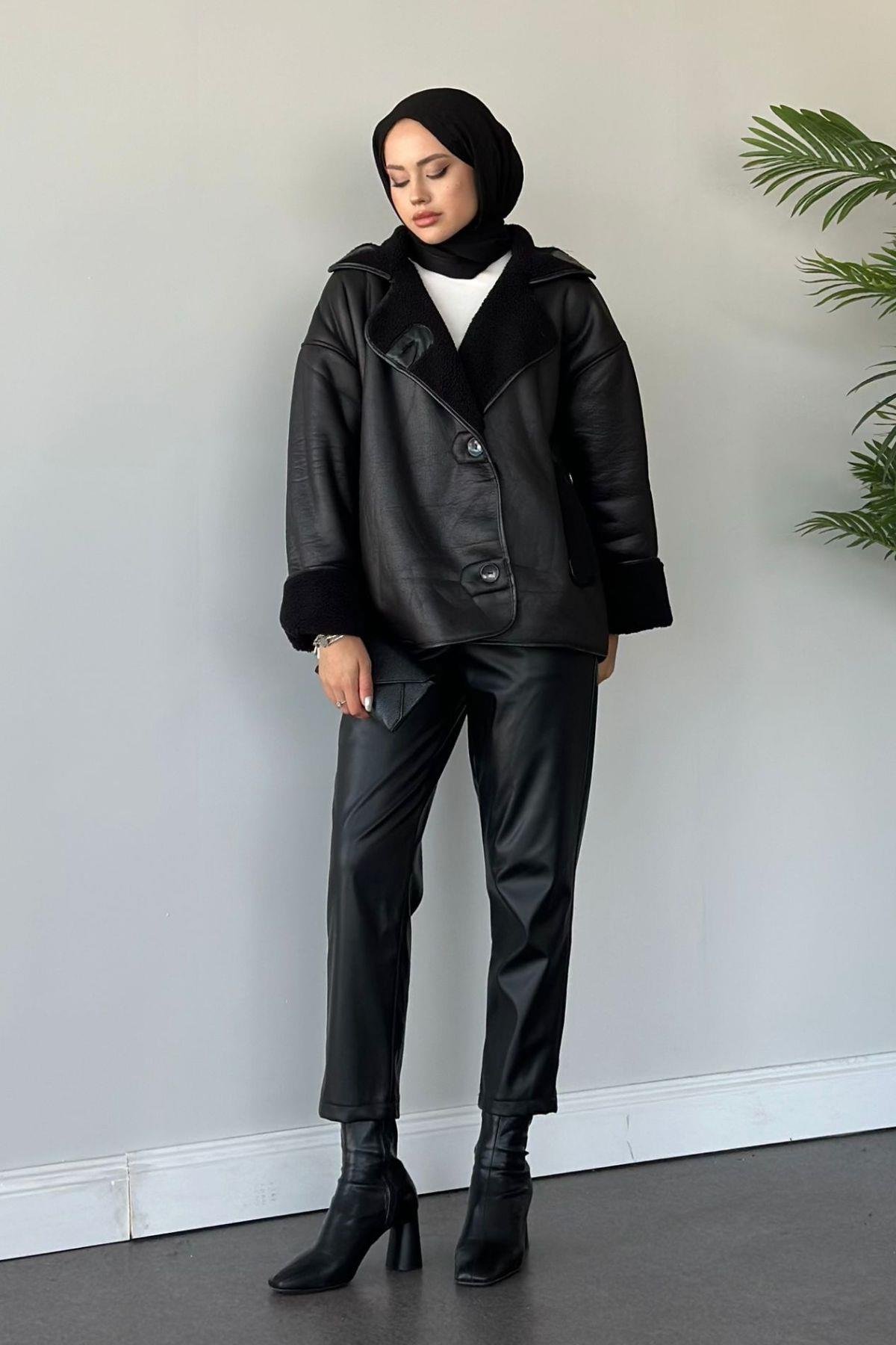 Garden Deri Ceket Siyah, Fiyatları 