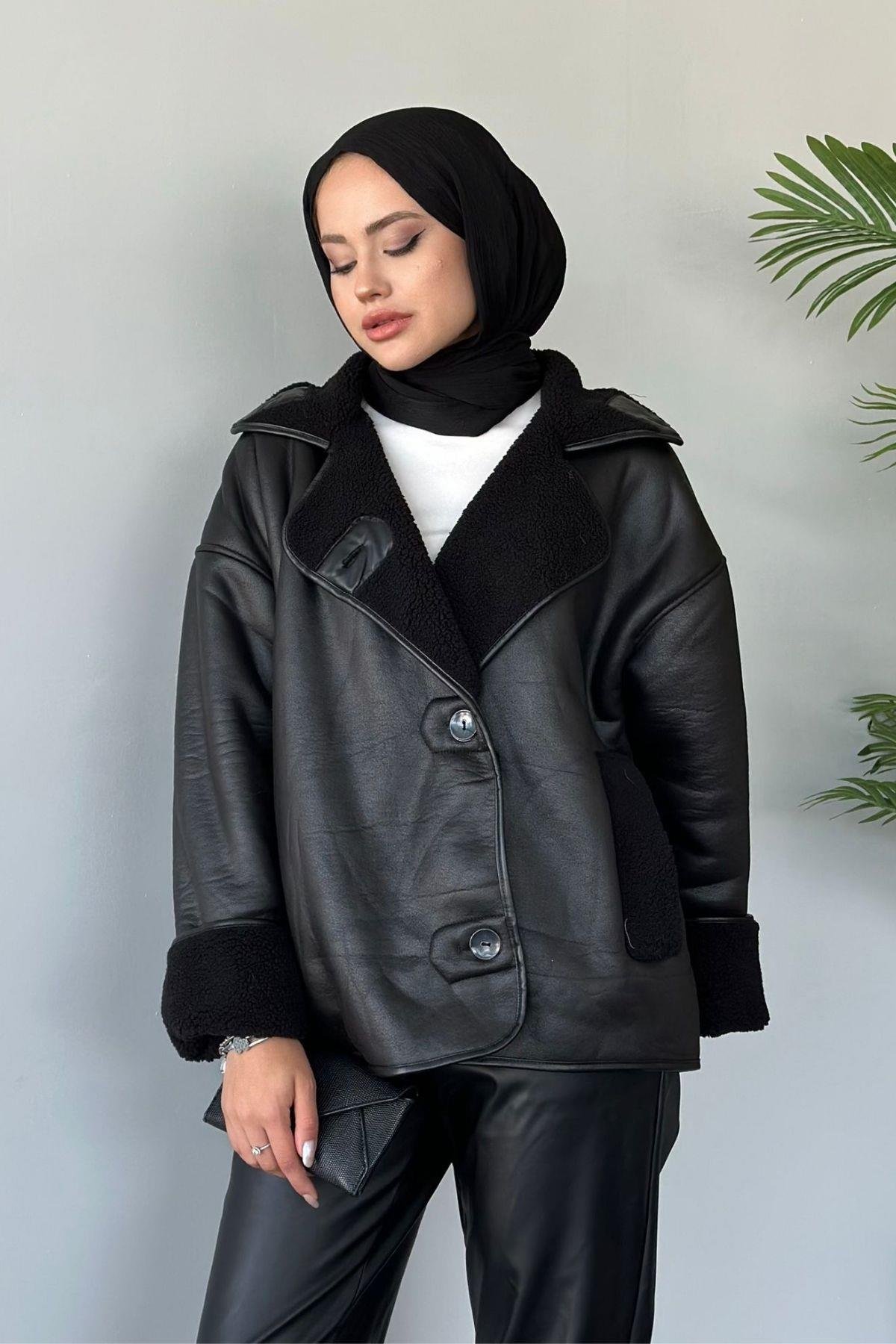 Garden Deri Ceket Siyah, Fiyatları 