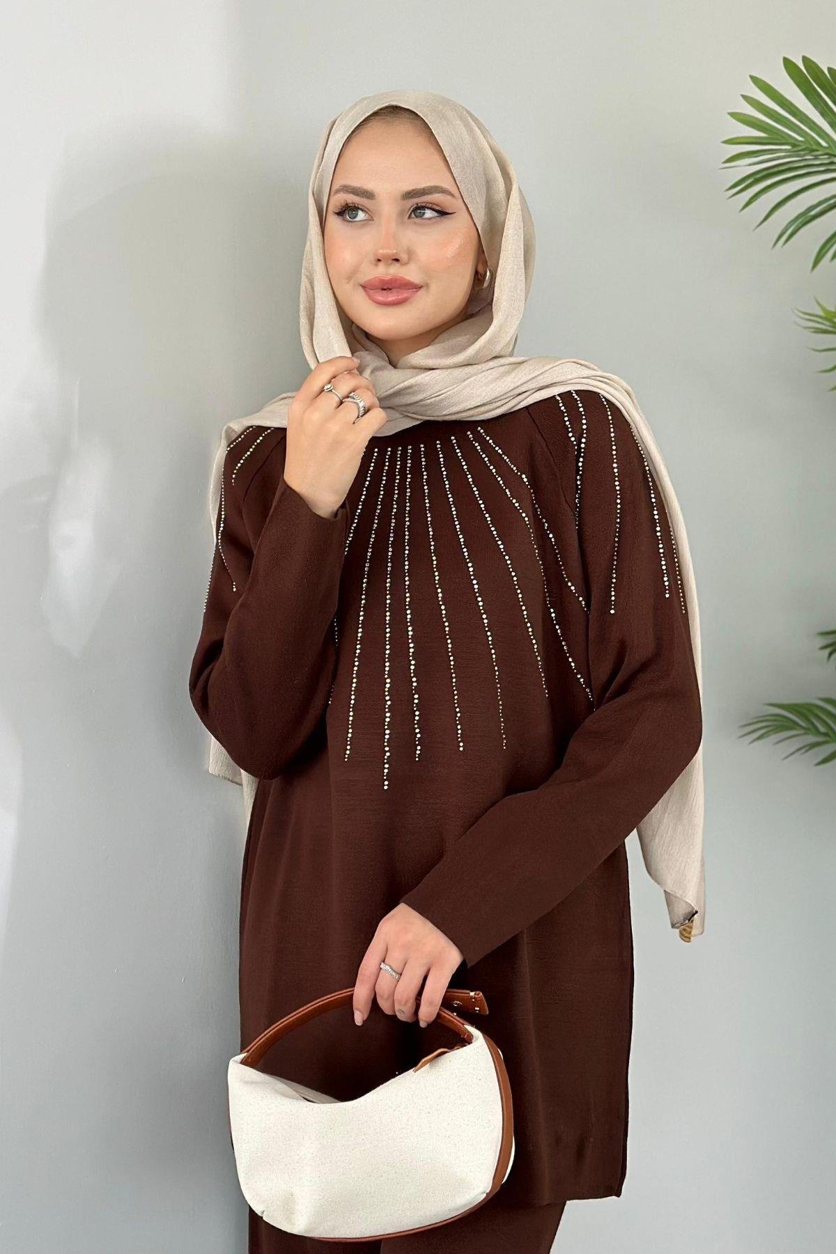 Glow Triko Takım Acıkahve, Fiyatları 