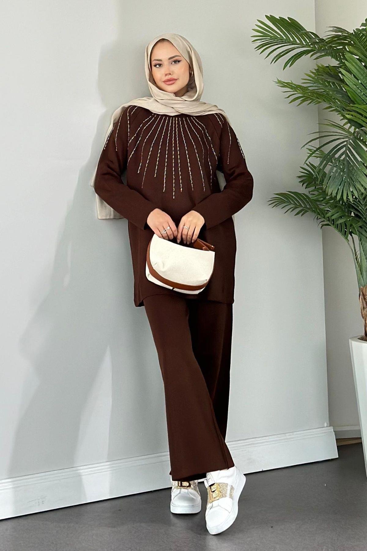 Glow Triko Takım Acıkahve, Fiyatları 