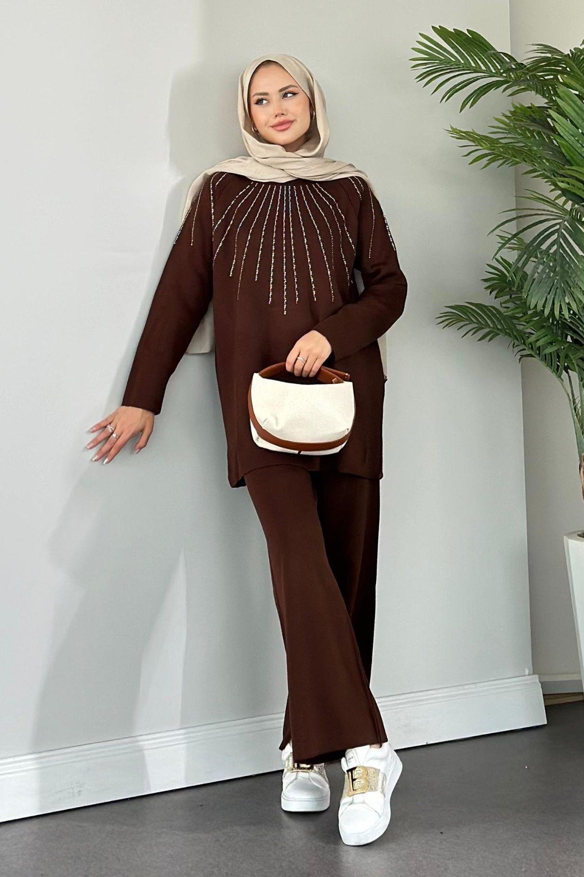 Glow Triko Takım Acıkahve, Fiyatları 