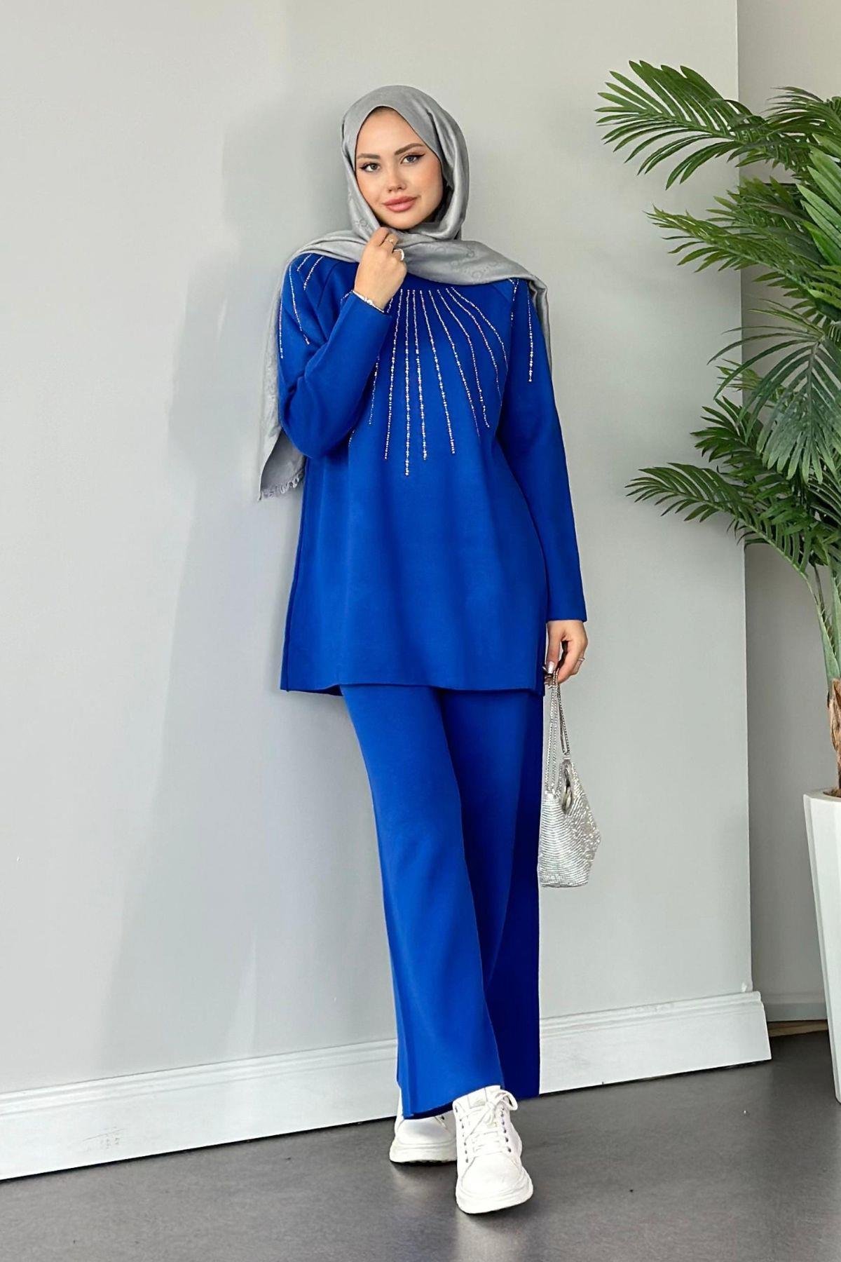 Glow Triko Takım Saks, Fiyatları 