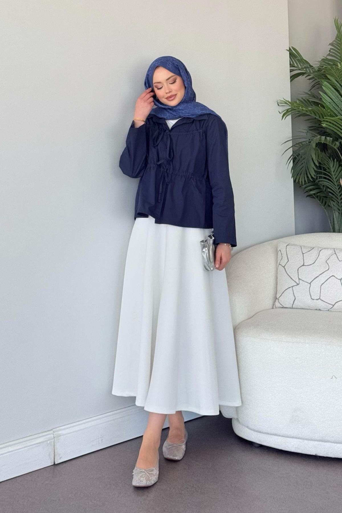 Goya Bluz Lacivert, Fiyatları Goya Bluz Lacivert- Haza Moda 