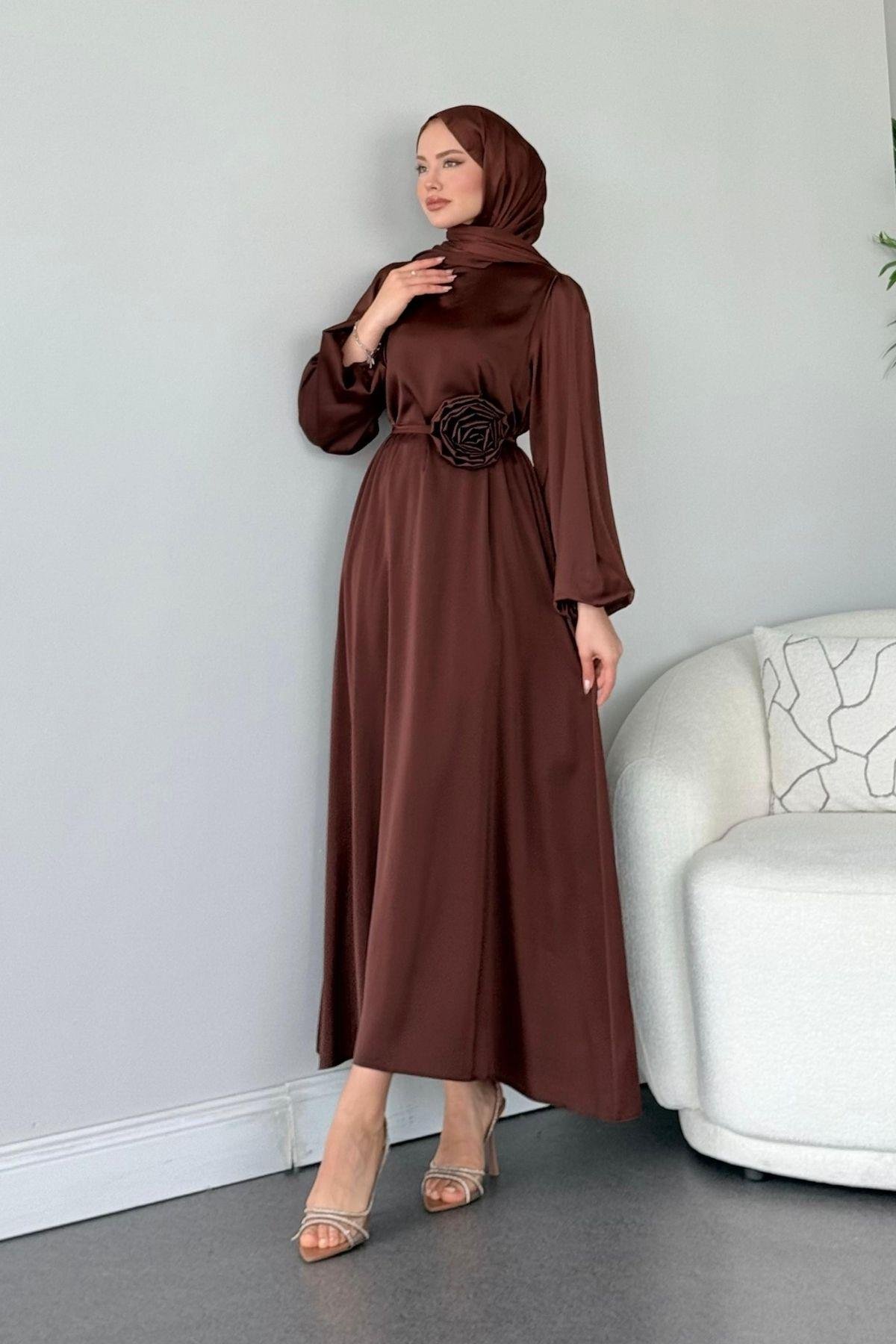 Gül Kemerli Abiye Acıkahve, Fiyatları 