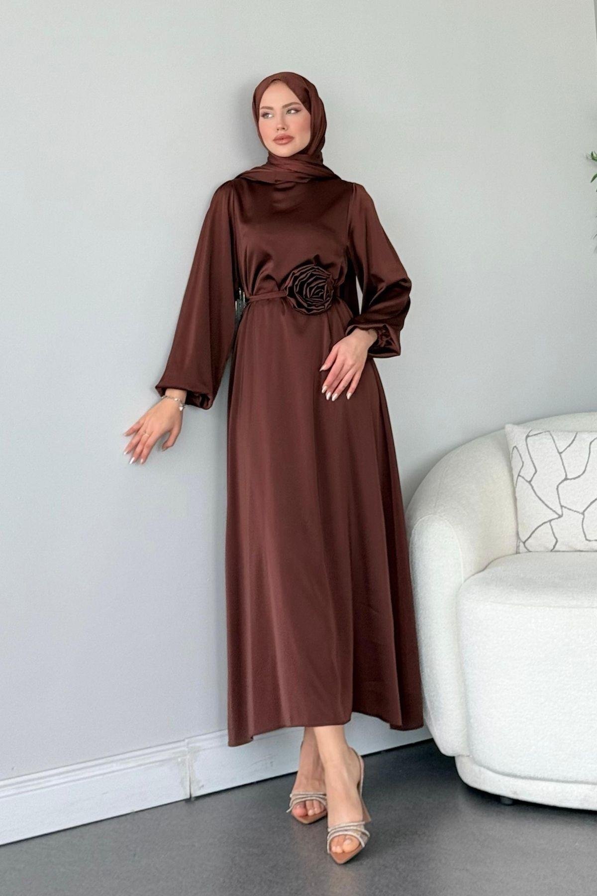 Gül Kemerli Abiye Acıkahve, Fiyatları 