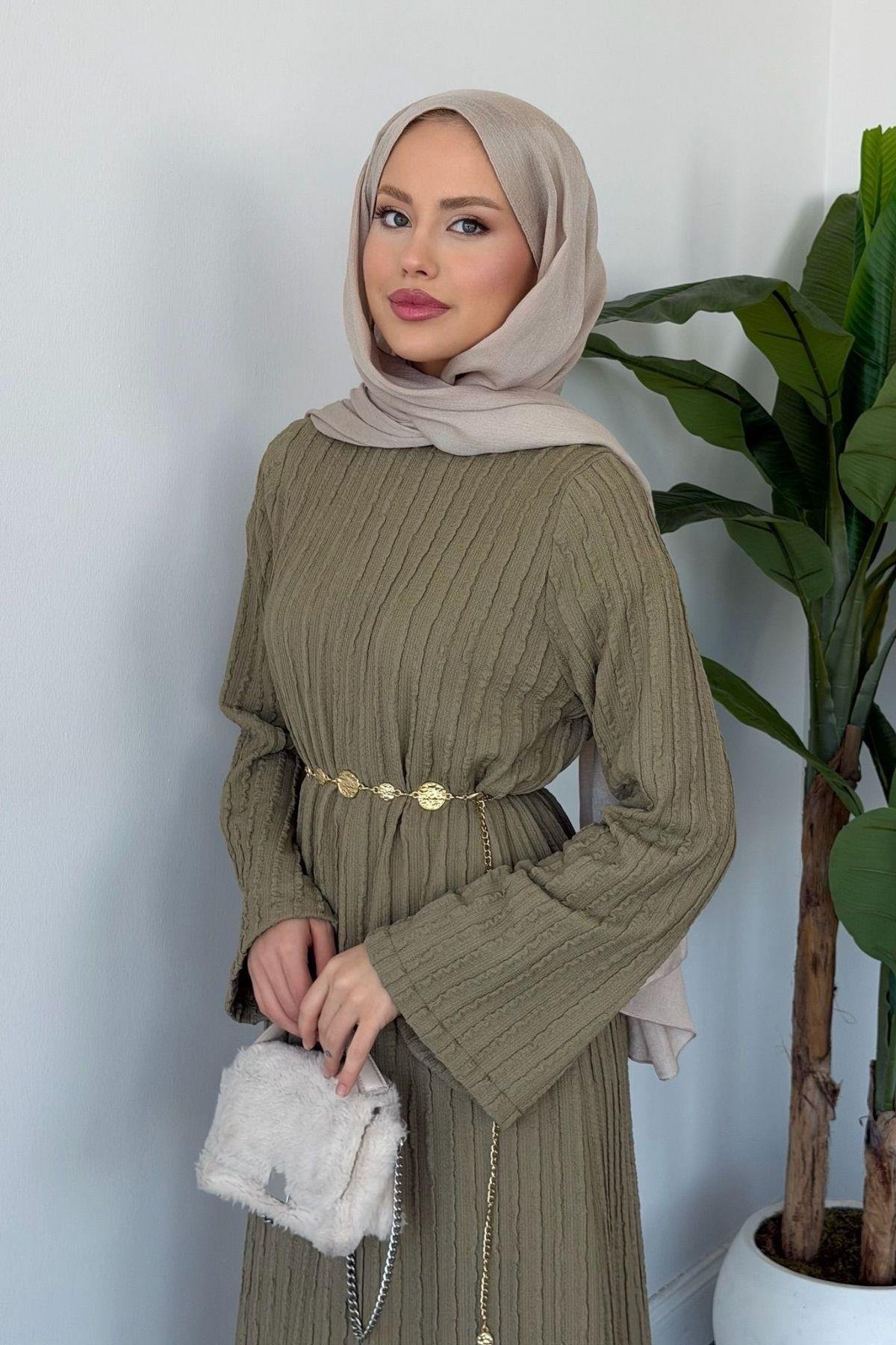 Gül Örme Elbise Mint, Fiyatları 