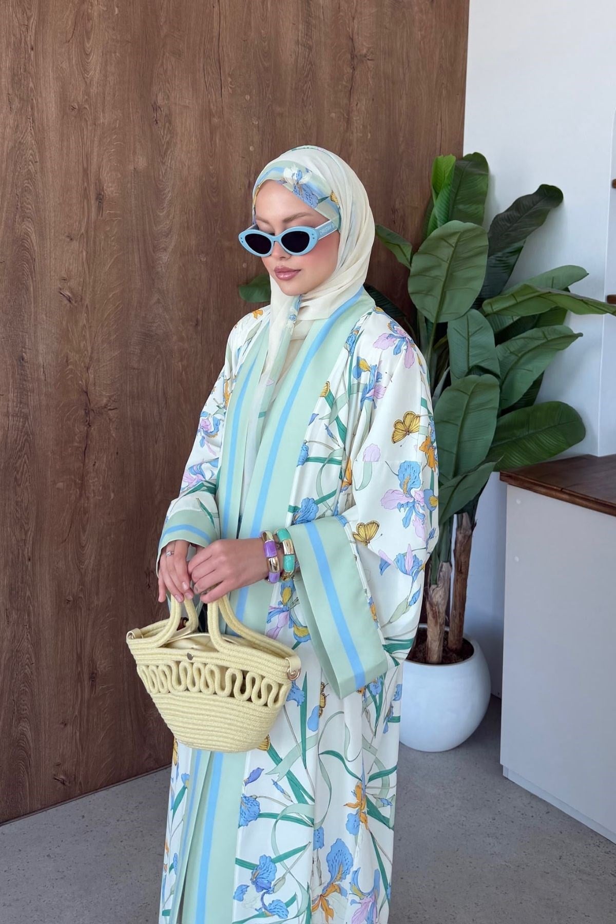 Gülce Şallı Kimono Mint, Fiyatları 