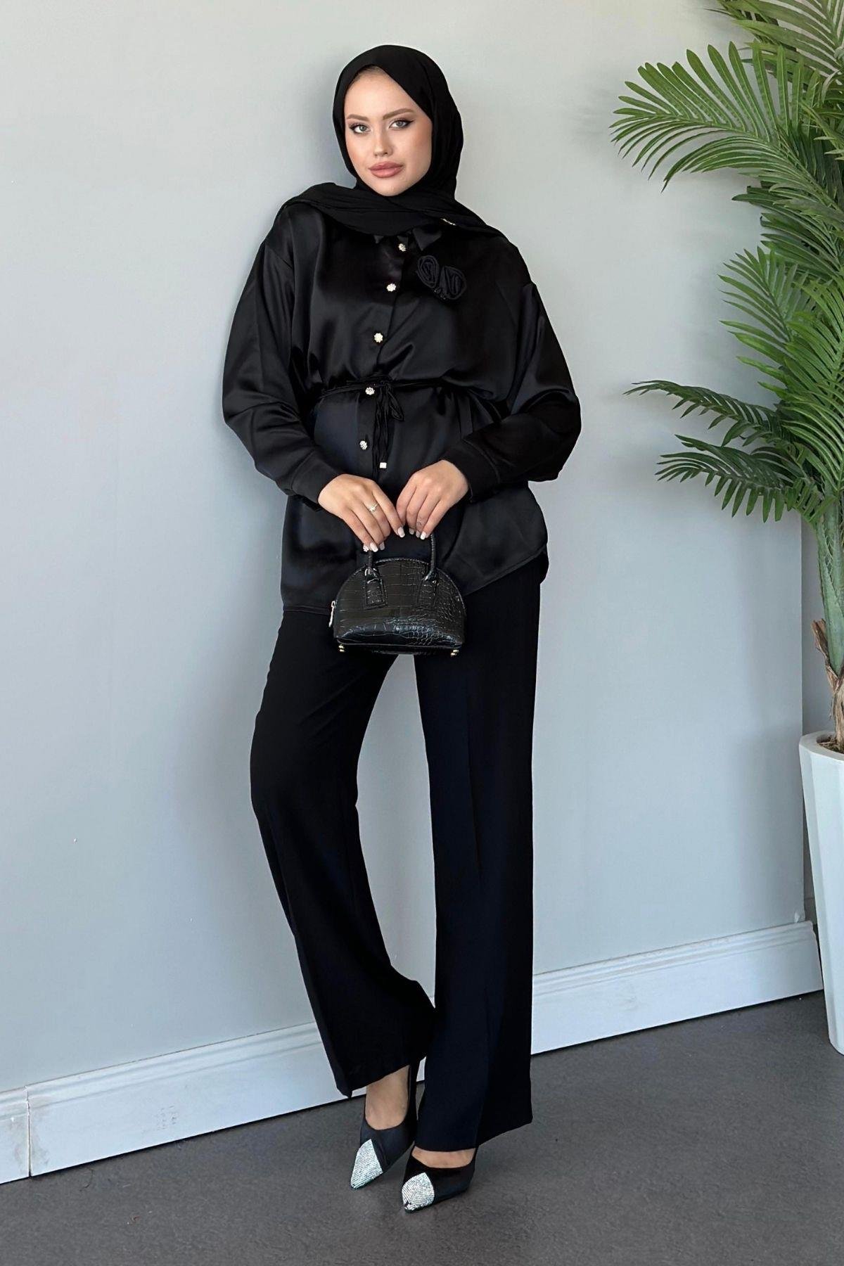 Gülsüm Gömlek Siyah, Fiyatları 