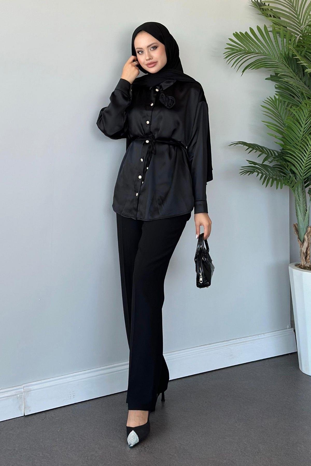 Gülsüm Gömlek Siyah, Fiyatları 