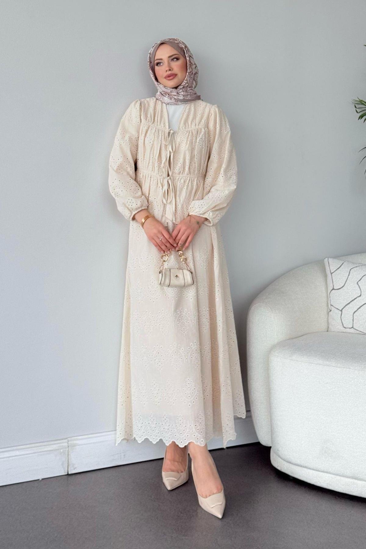 Güneş Etekli Takım Ekru, Fiyatları 