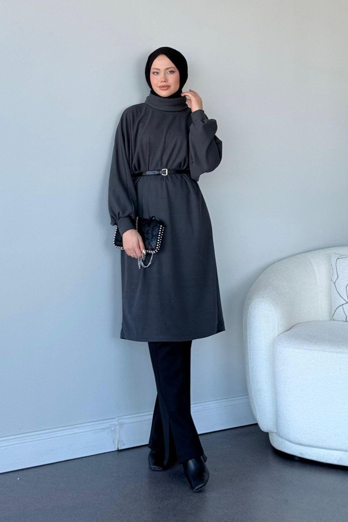 Hadra Kemerli Tunik Antrasit, Fiyatları 