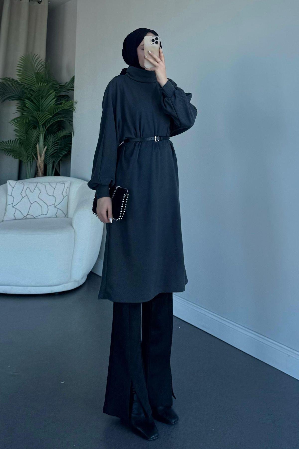 Hadra Kemerli Tunik Antrasit, Fiyatları 