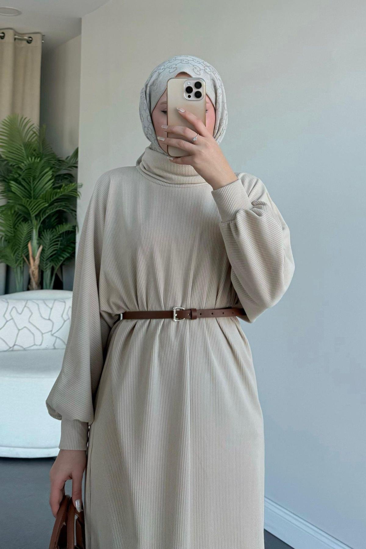 Hadra Kemerli Tunik Bej, Fiyatları 