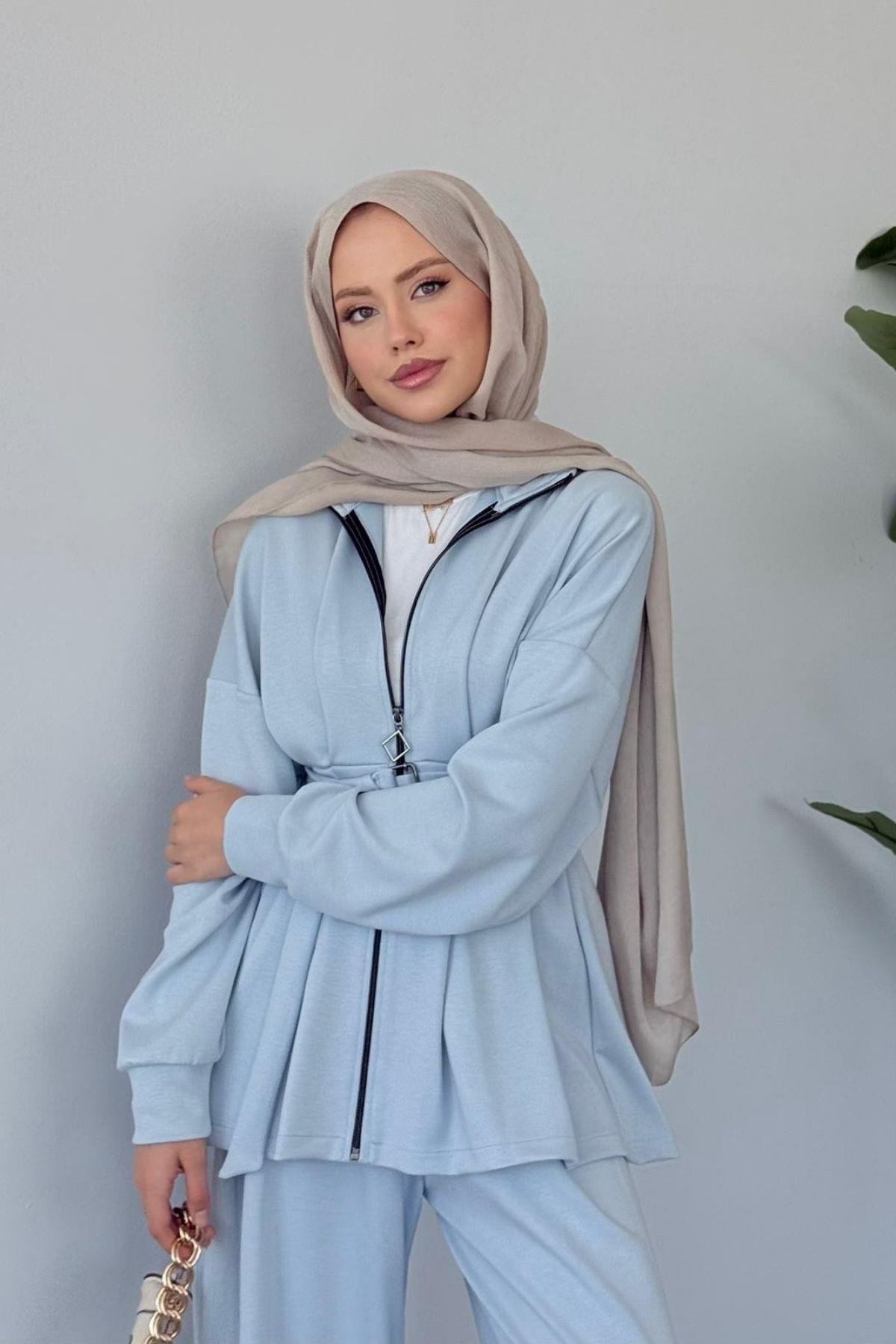 Hanna Pamuklu Pantolonlu Takım Bebemavi, Fiyatları Hanna Pamuklu Pantolonlu Takım Bebemavi Haza Moda 