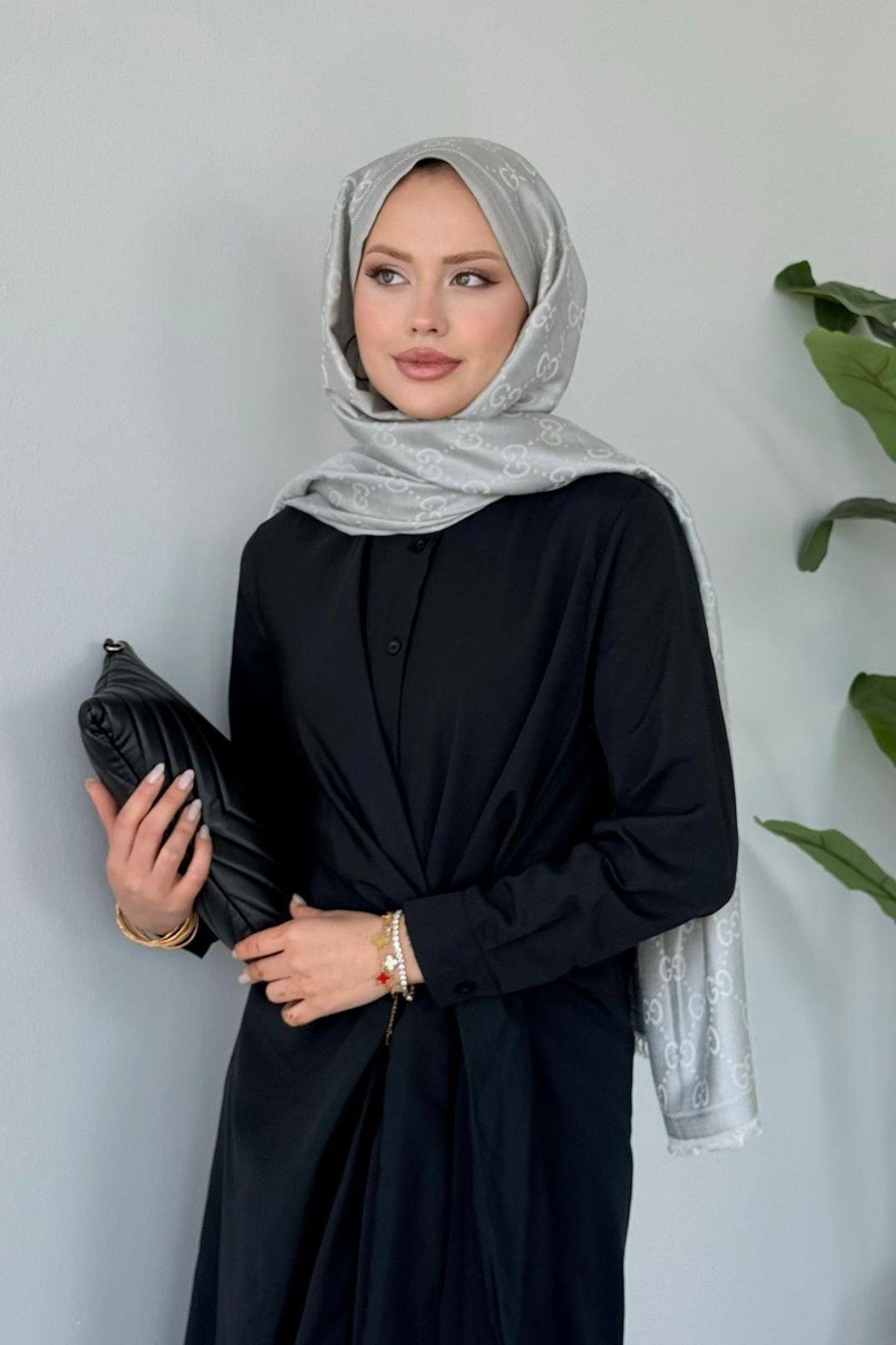 Happy Bağlamalı Elbise SİYAH, Fiyatları Happy Bağlamalı Elbise SİYAH- Haza Moda