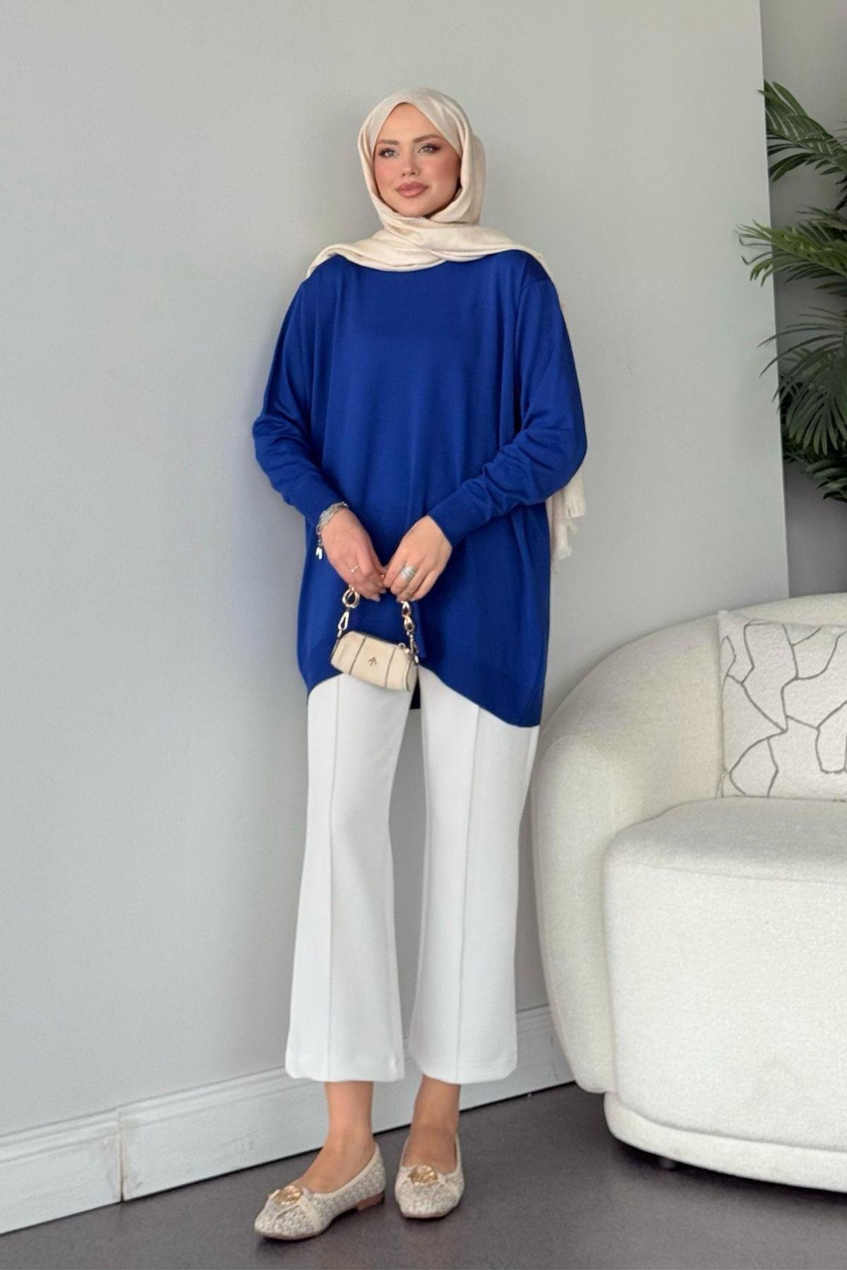 Helena Tunik Saks, Fiyatları Helena Tunik Saks - Haza Moda 