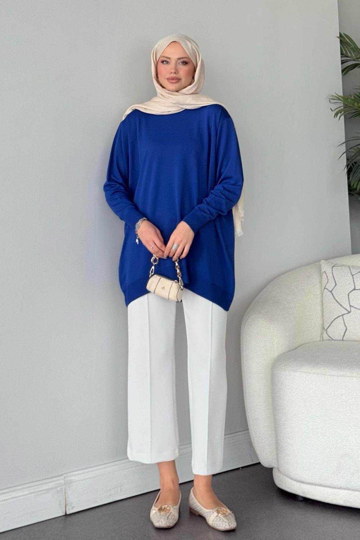 Helena Tunik Saks, Fiyatları Helena Tunik Saks - Haza Moda 