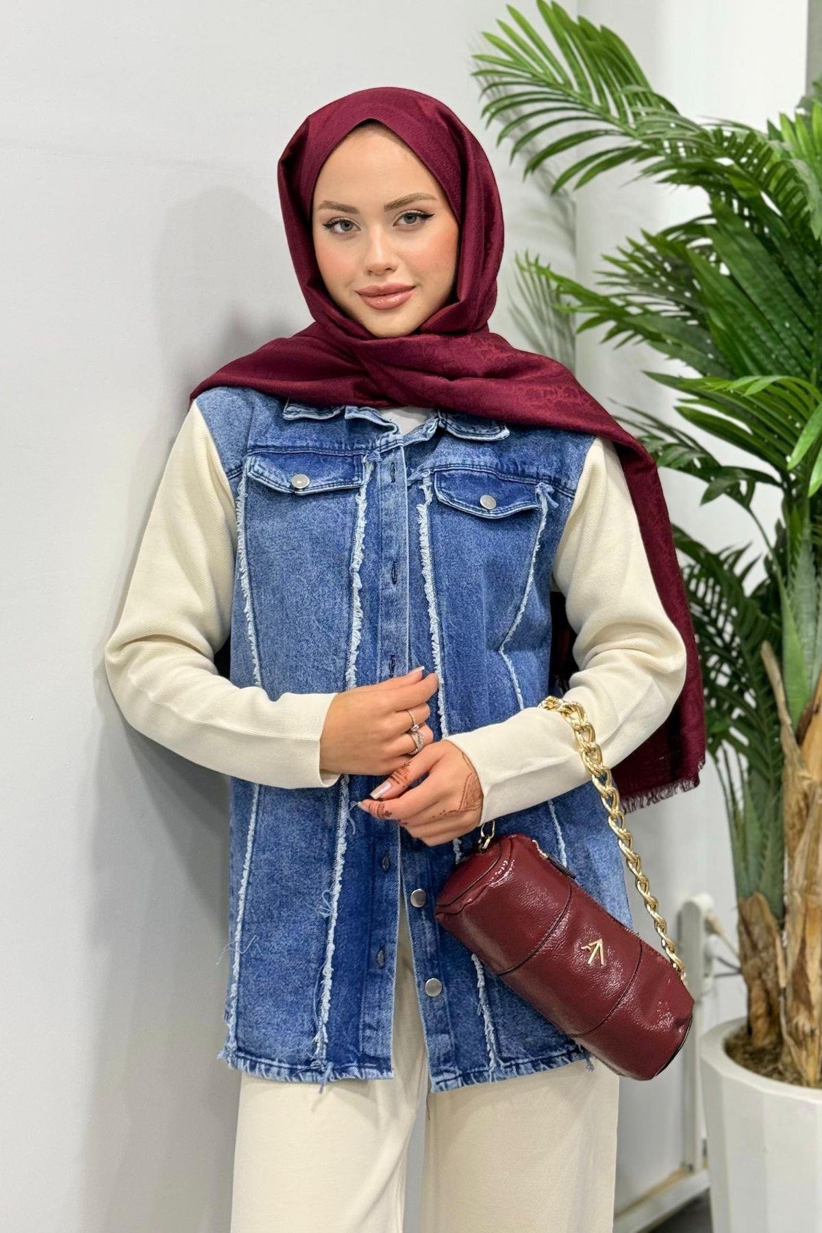 Henna Triko Jeans Takım Ekru, Fiyatları 