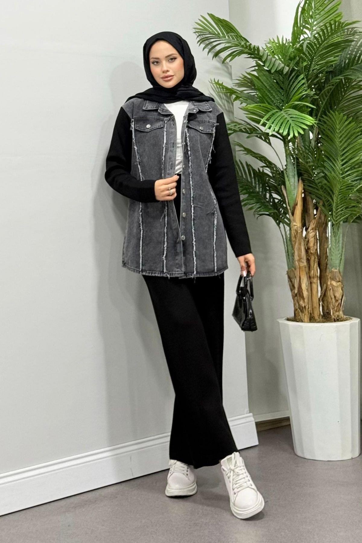 Henna Triko Jeans Takım Siyah, Fiyatları 