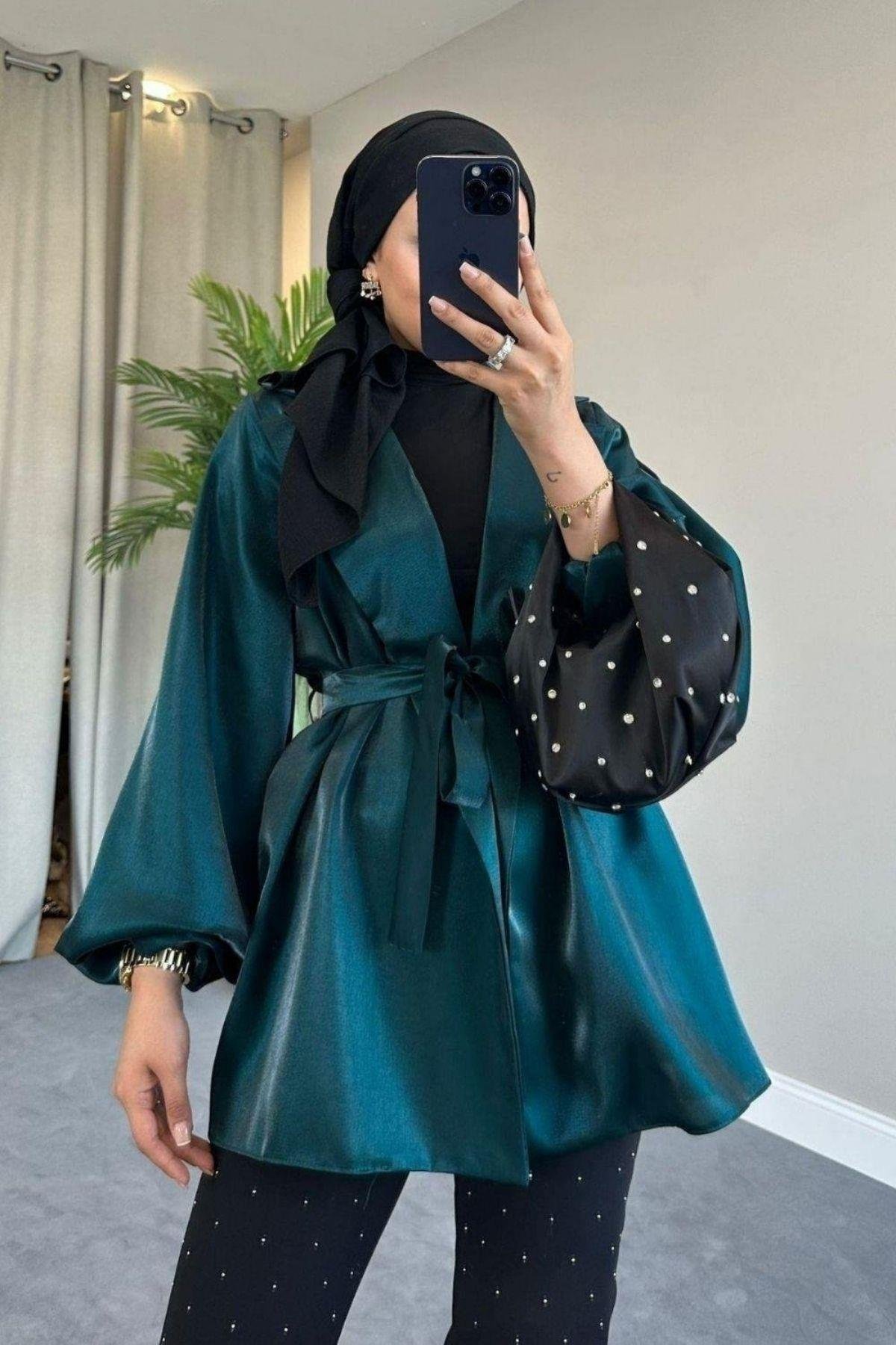 Heza Tafta Ceket Zümrüt, Fiyatları 