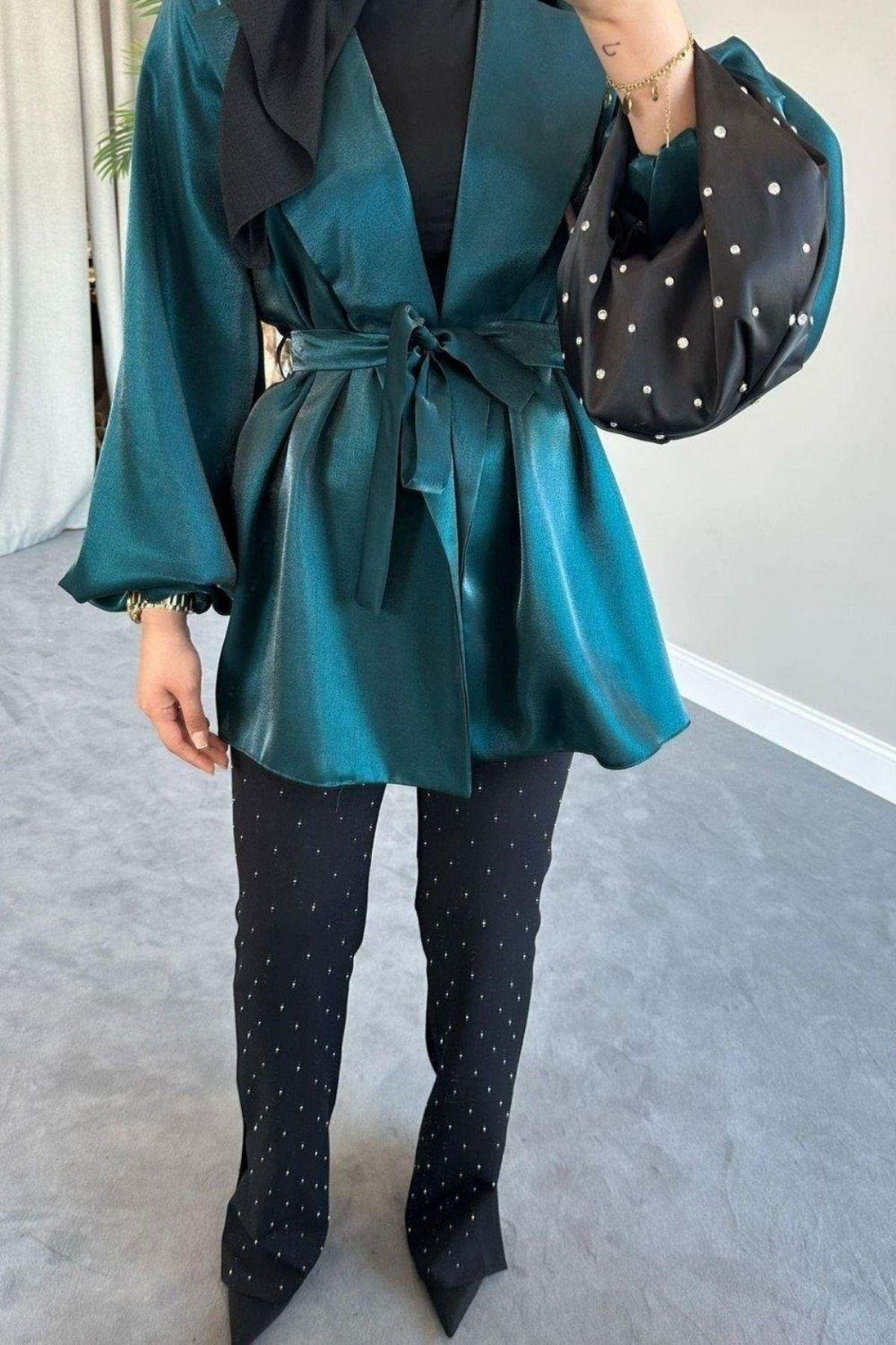 Heza Tafta Ceket Zümrüt, Fiyatları 