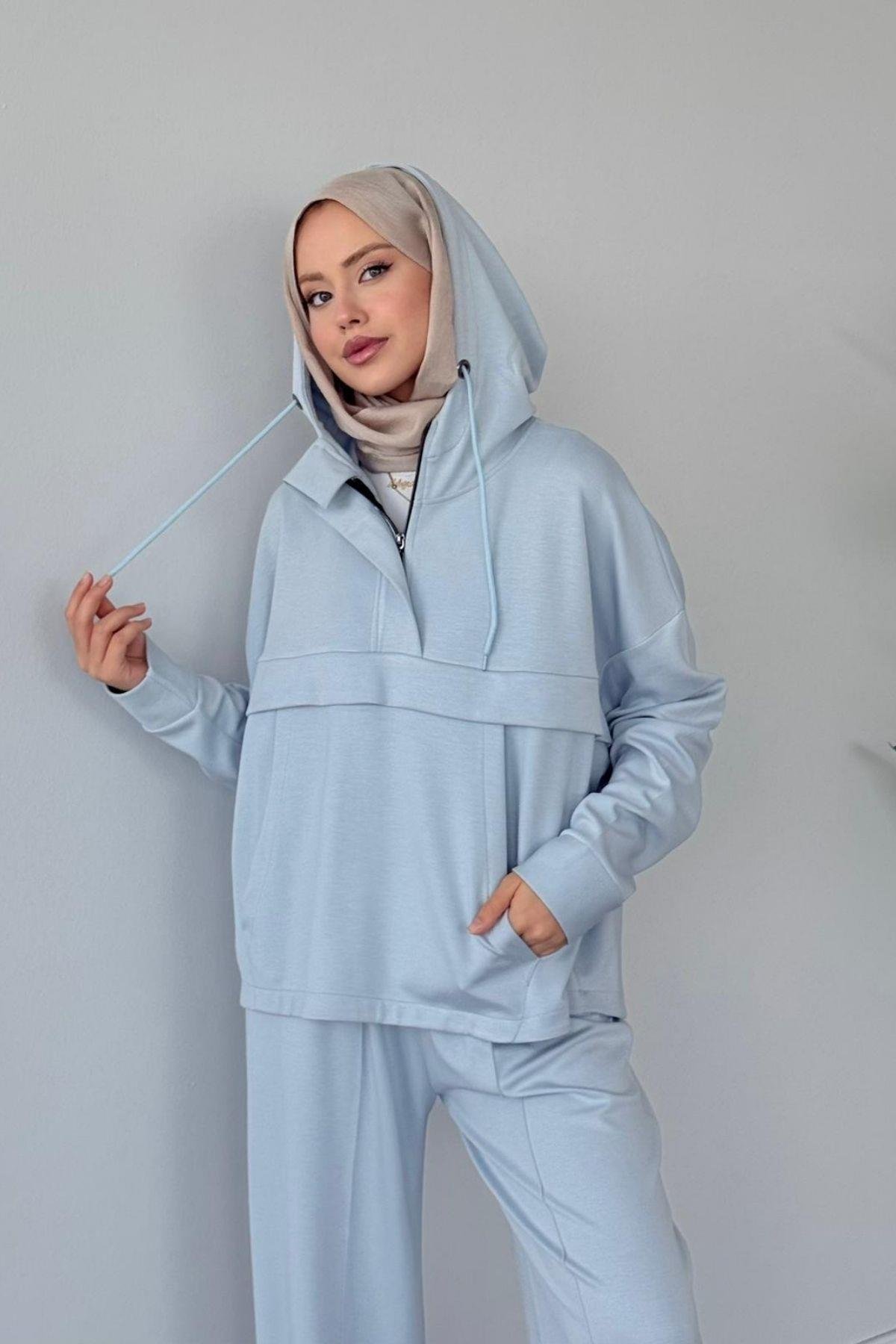 Hilla Oys Takım Bebe Mavi , Fiyatları Hilla Oys Takım Bebe Mavi  Haza Moda 