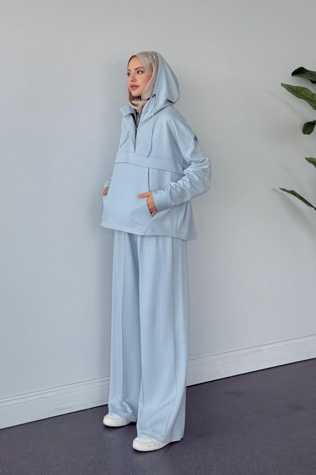 Hilla Oys Takım Bebe Mavi , Fiyatları Hilla Oys Takım Bebe Mavi  Haza Moda 