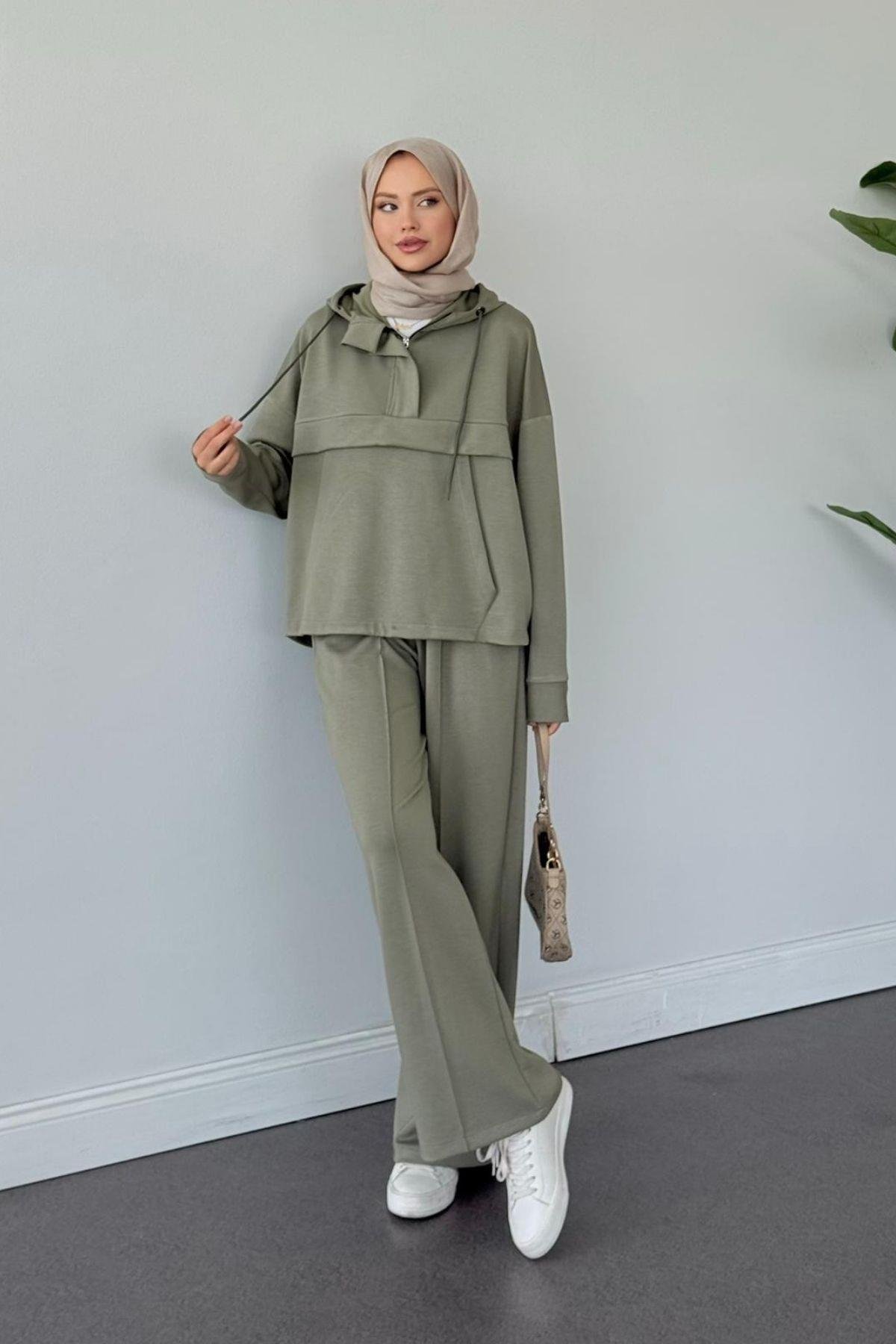 Hilla Oys Takım Haki , Fiyatları Hilla Oys Takım Haki   Haza Moda 