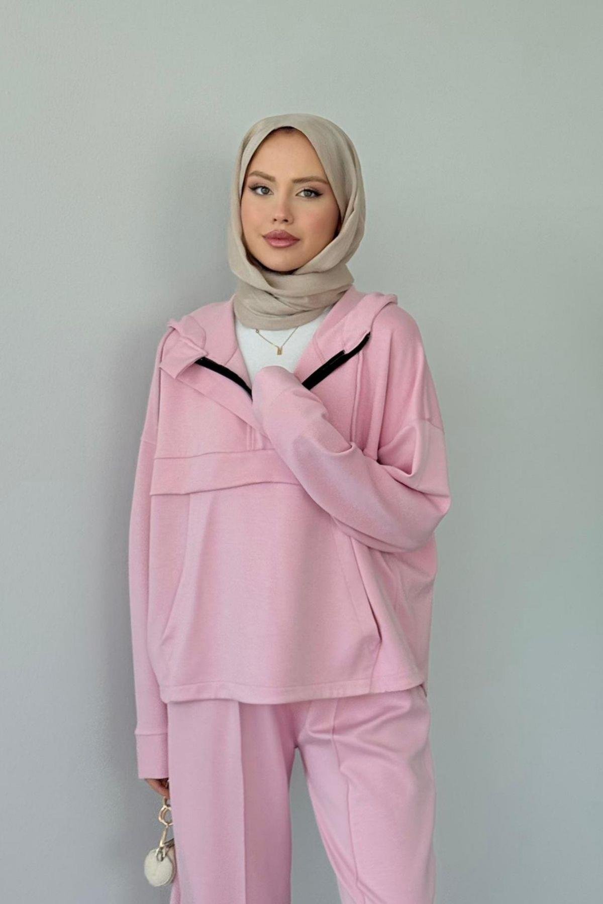 Hilla Oys Takım Pembe, Fiyatları Hilla Oys Takım Pembe Haza Moda 