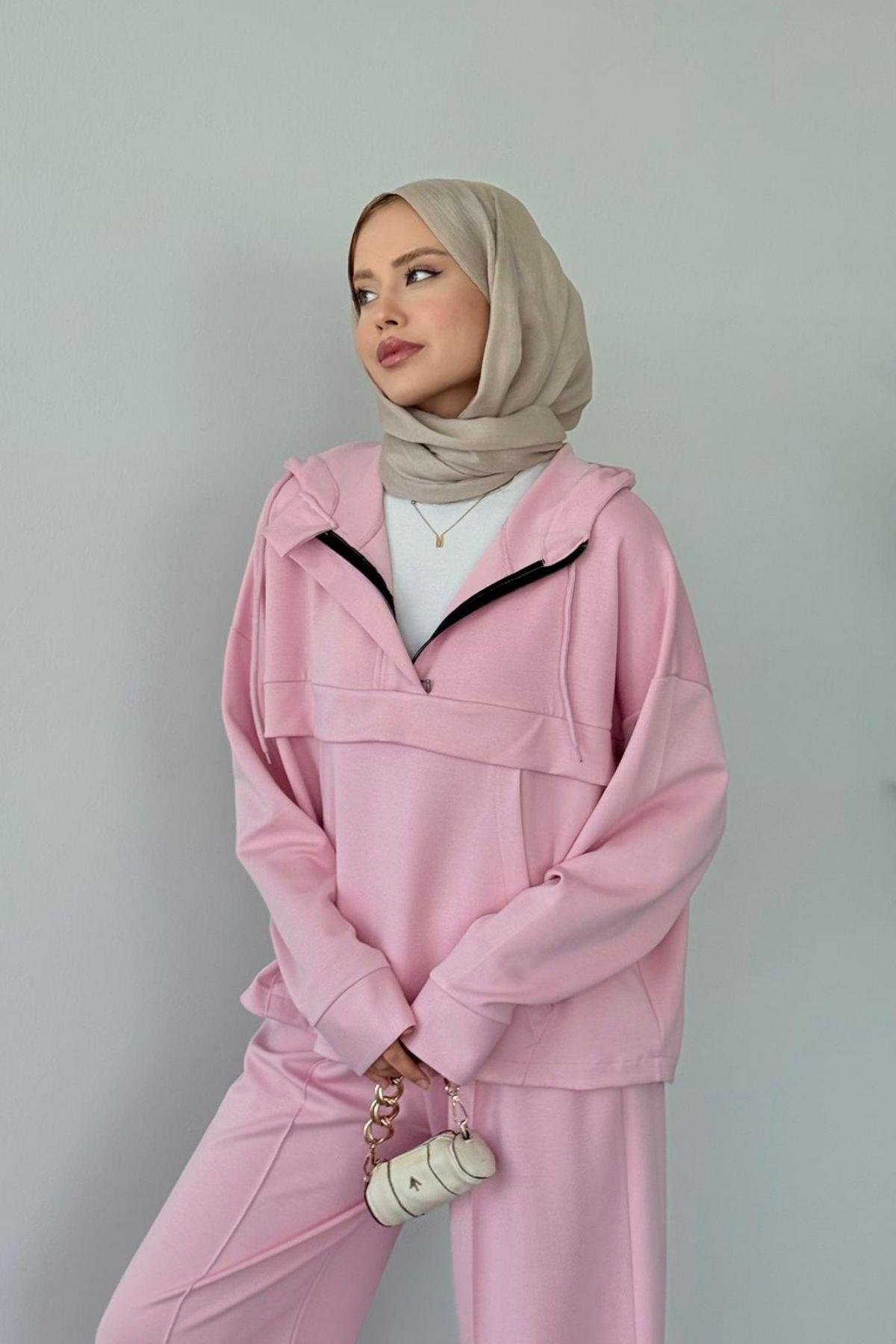 Hilla Oys Takım Pembe, Fiyatları Hilla Oys Takım Pembe Haza Moda 