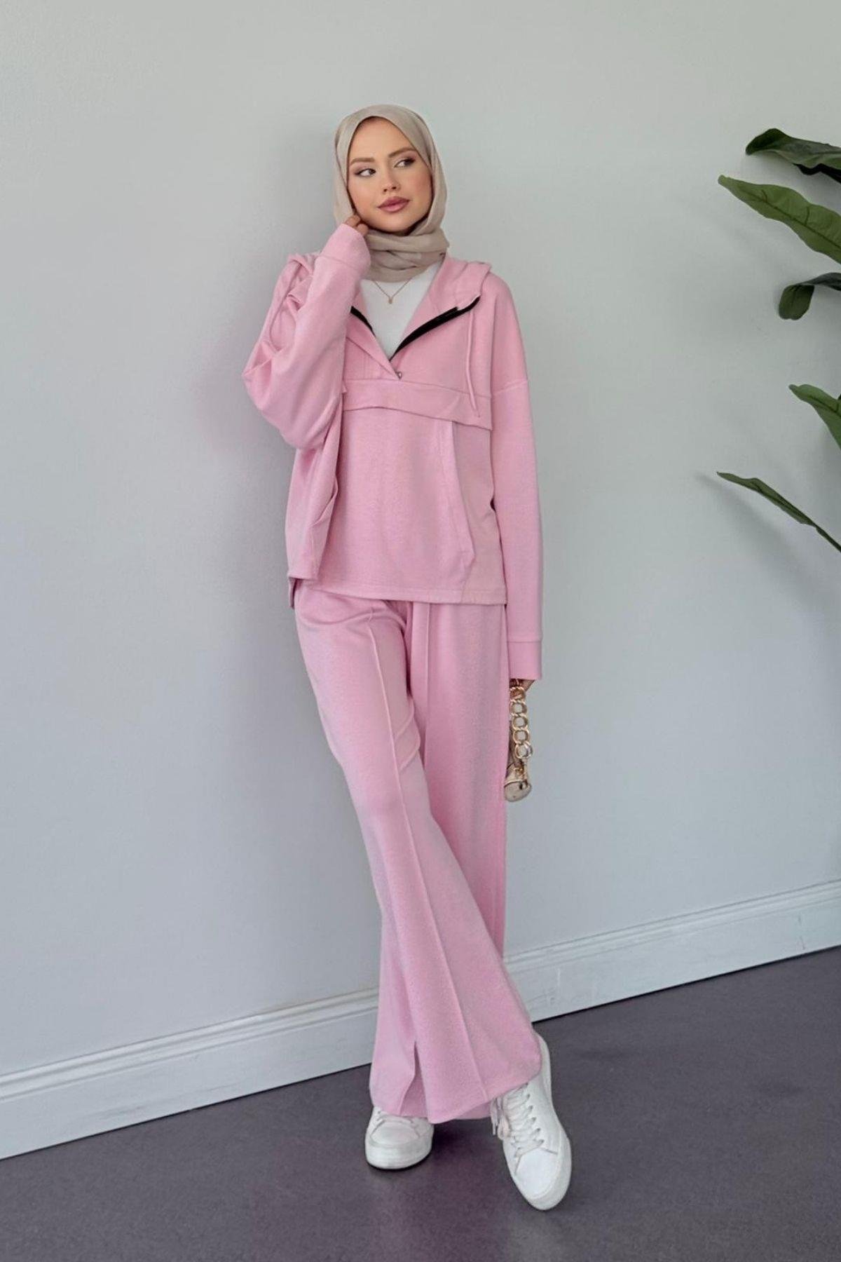 Hilla Oys Takım Pembe, Fiyatları Hilla Oys Takım Pembe Haza Moda 