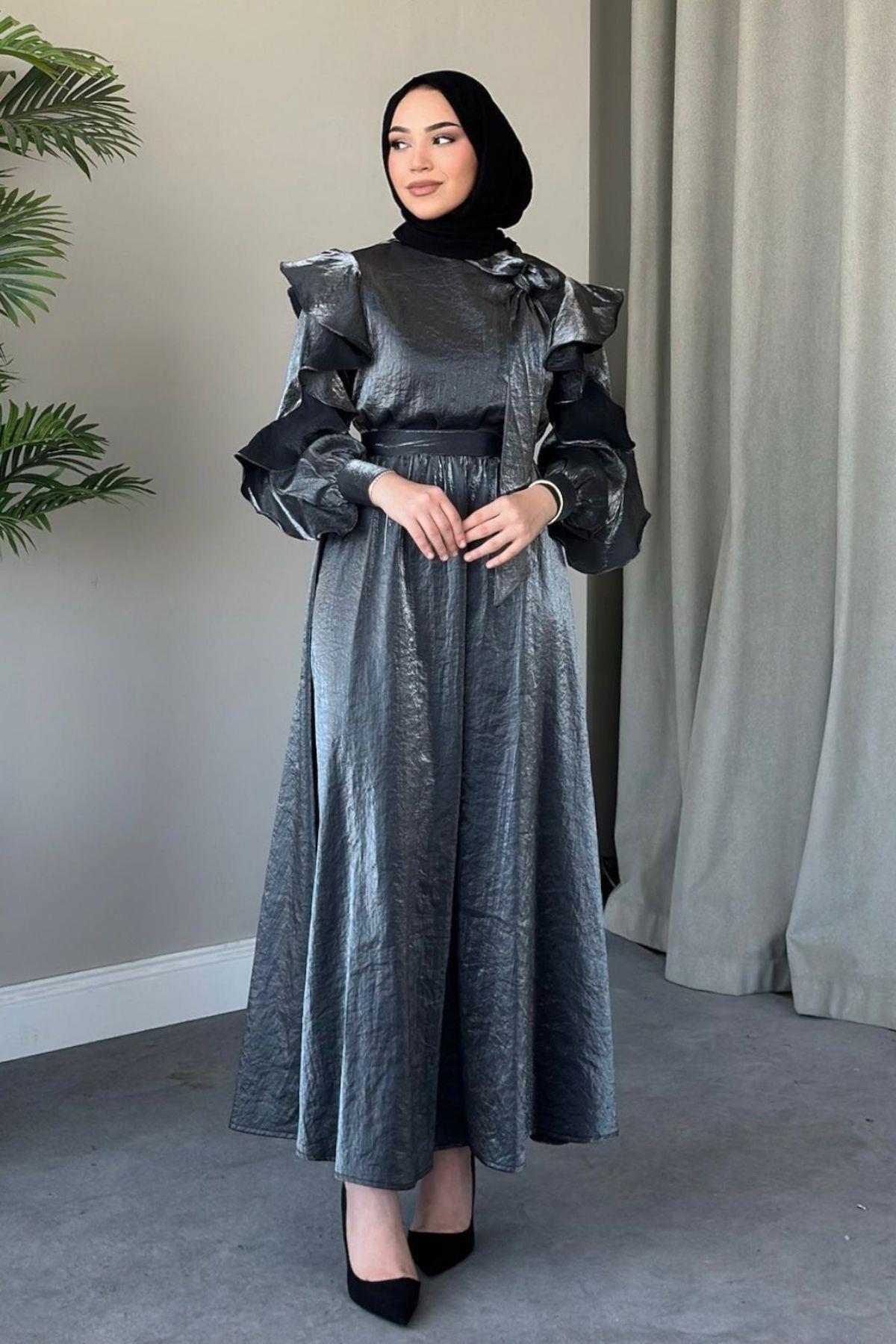 Hoppy Parlak Elbise Füme, Fiyatları 