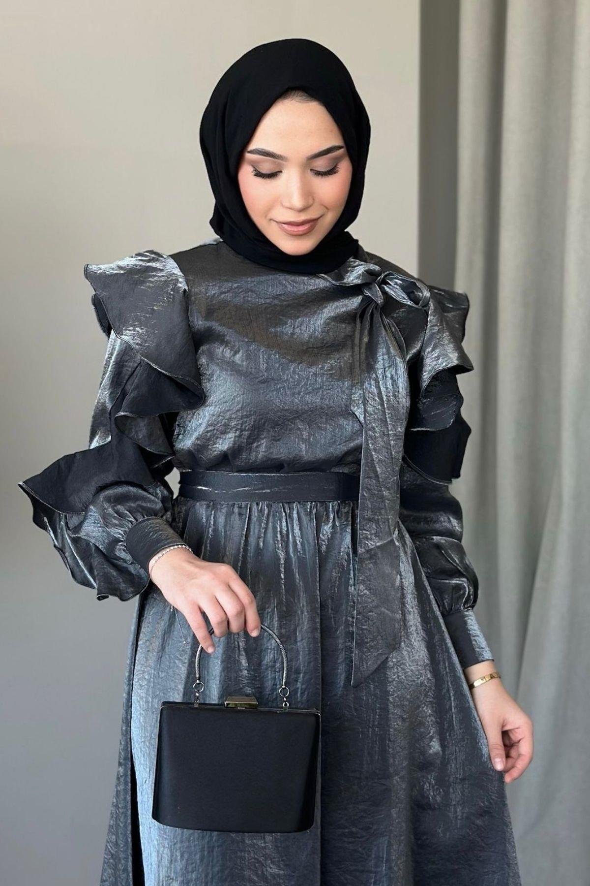 Hoppy Parlak Elbise Füme, Fiyatları 