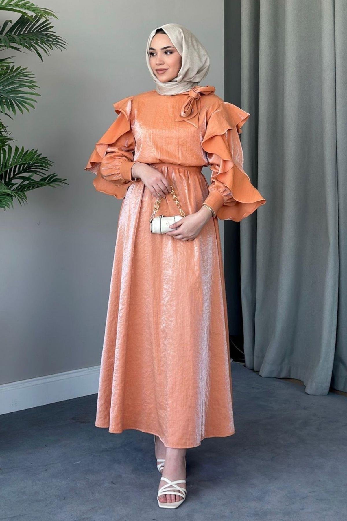 Hoppy Parlak Elbise Somon, Fiyatları 