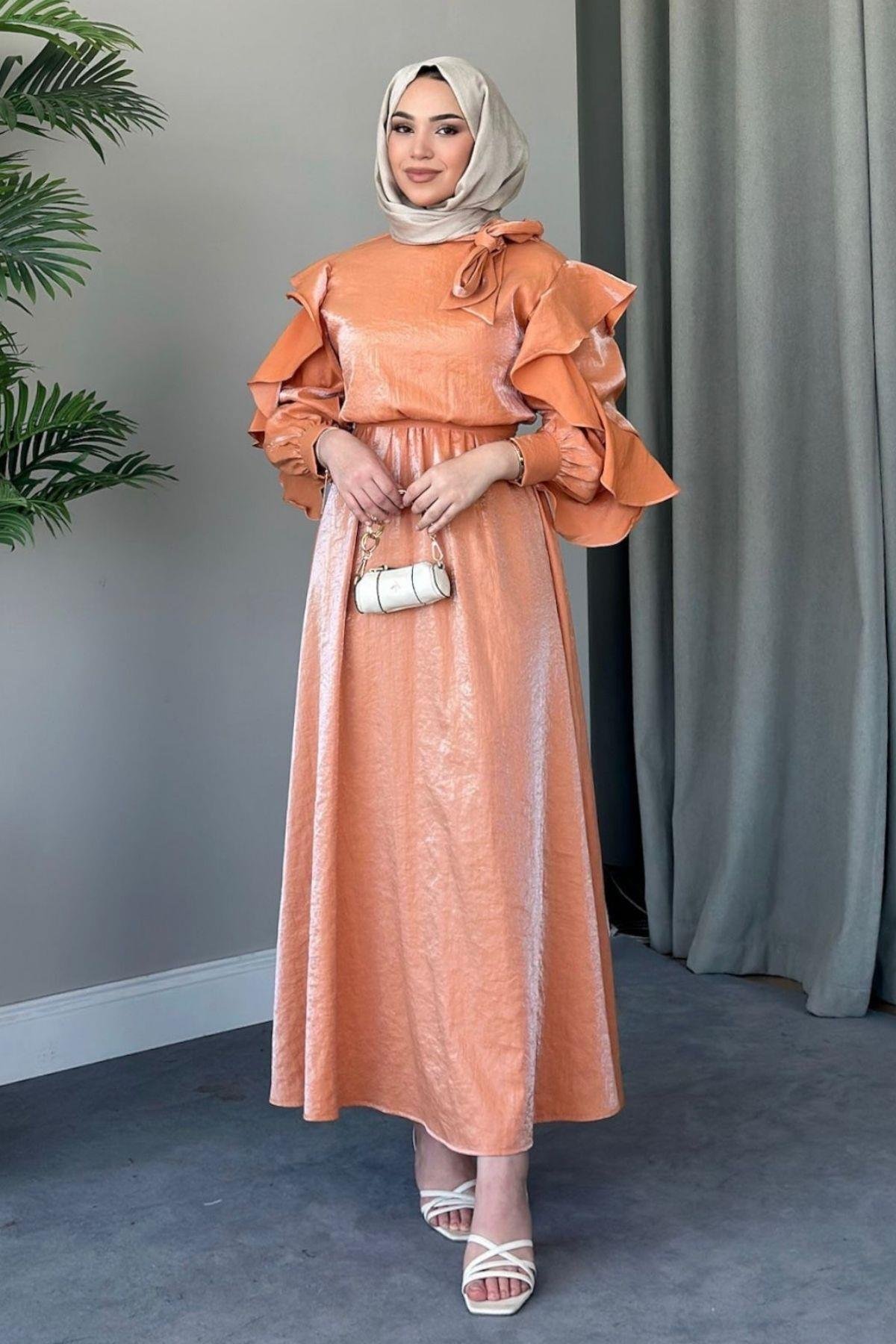 Hoppy Parlak Elbise Somon, Fiyatları 