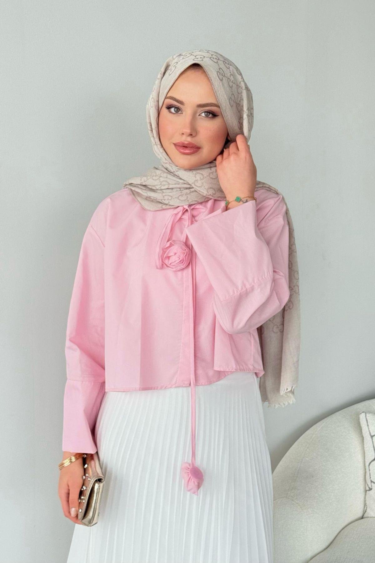 Huda Crop Gömlek Pudra, Fiyatları 