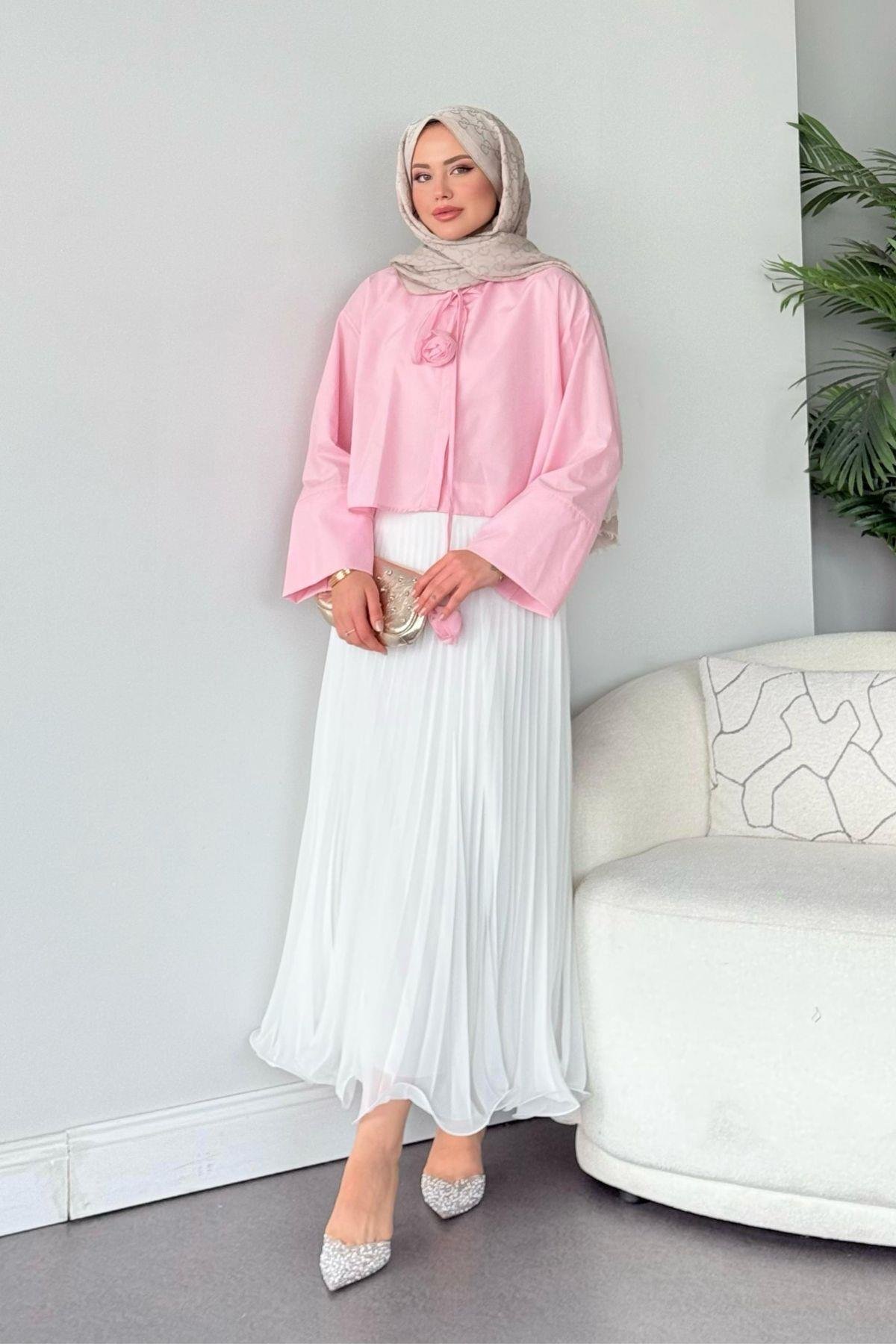 Huda Crop Gömlek Pudra, Fiyatları 