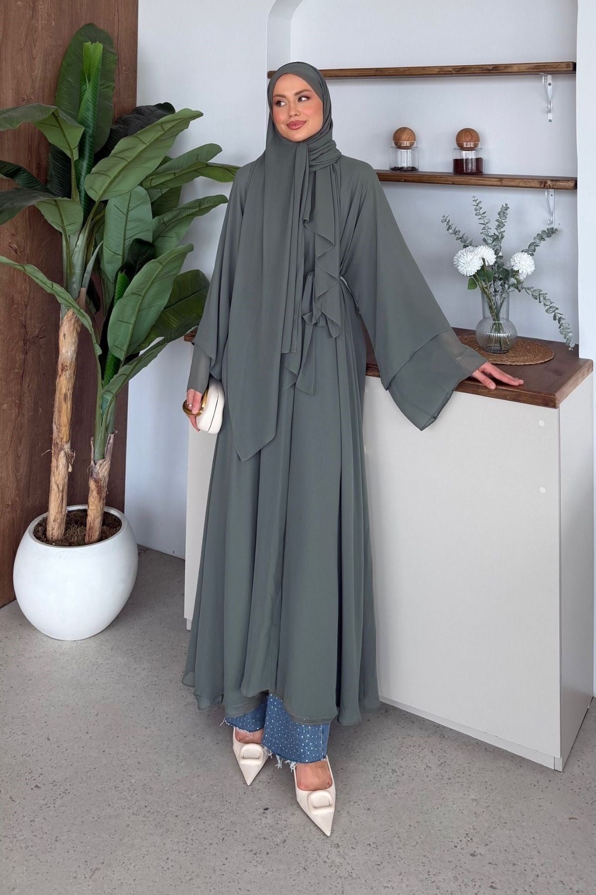 Hürrem Şallı Abaya Haki, Fiyatları 