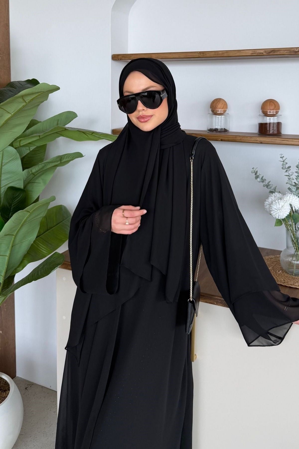 Hürrem Şallı Abaya Siyah, Fiyatları 