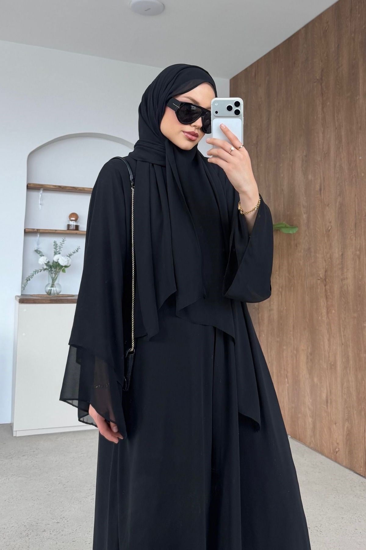 Hürrem Şallı Abaya Siyah, Fiyatları 